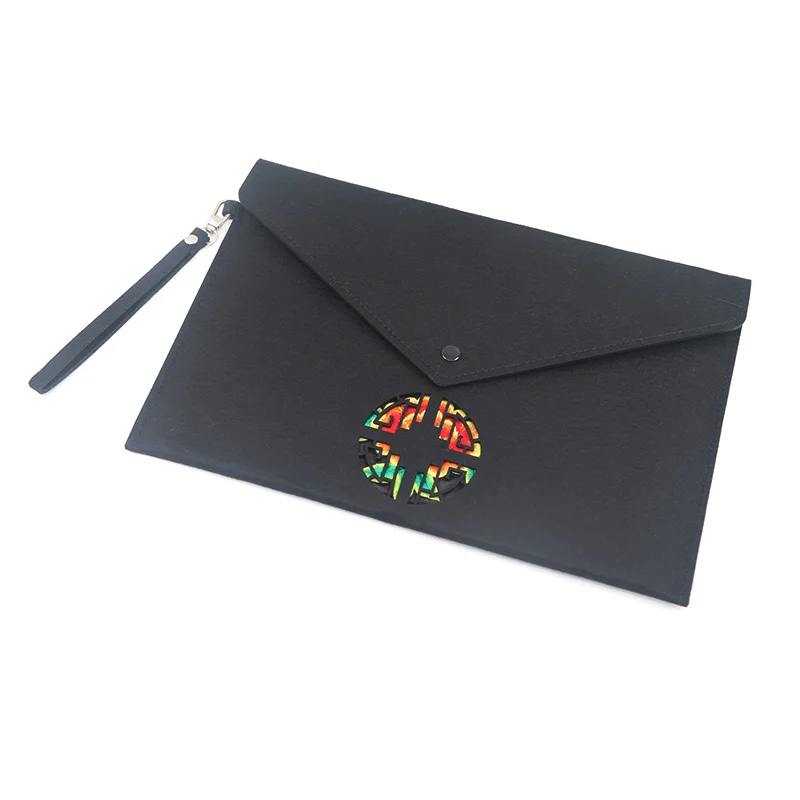 
2021 Wholesale New Design Chinese Style High Quality File Folder Hand Embroidery With Expanding Folder 