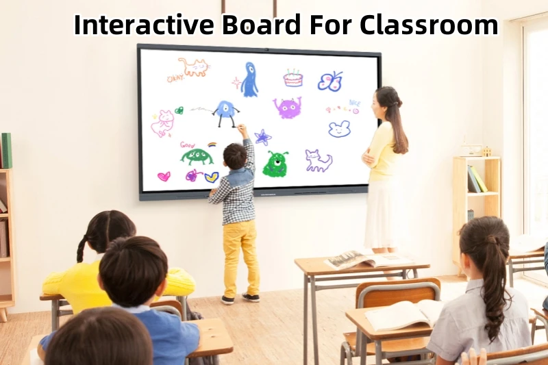Factory wholesale 55 65 75 86 98 110 Inch Class Android LCD Digital Display Smart Board Price Interactive Whiteboard for sale