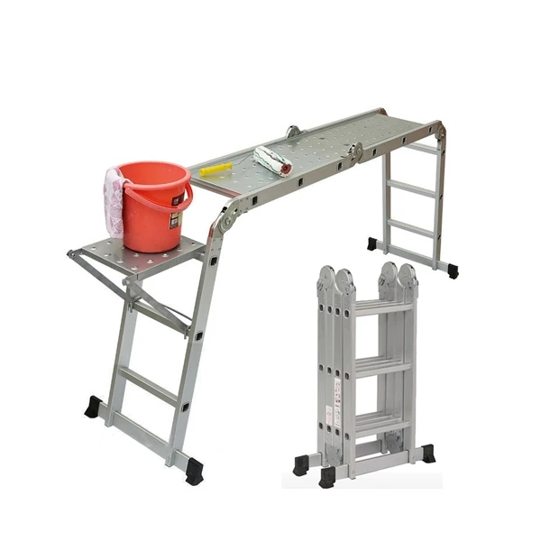 4X2 Aluminum Multi-purpose Ladder With EN131