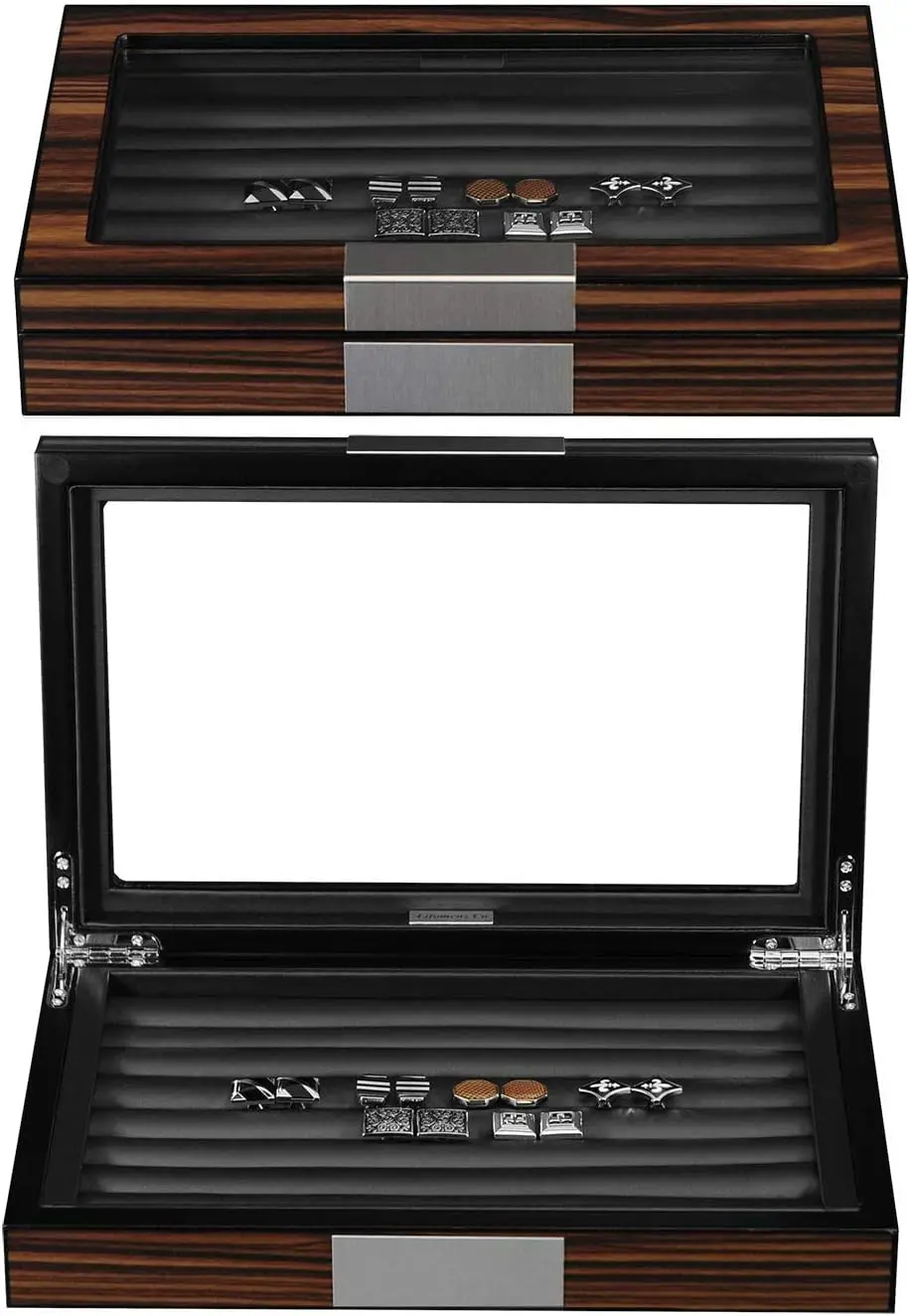 Custom Wooden Ring Gift Box Velvet Ring Box With Ring Jewelry Storage Packaging Box