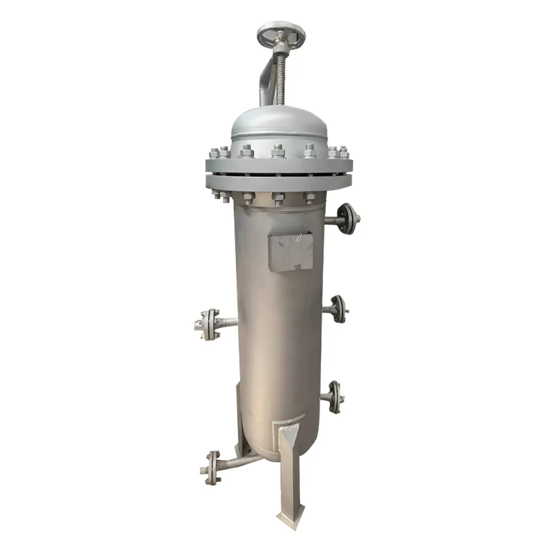 Biogas Steam Water Separator Biogas Filter Carbon Steel Filter Housing Methanol Filter