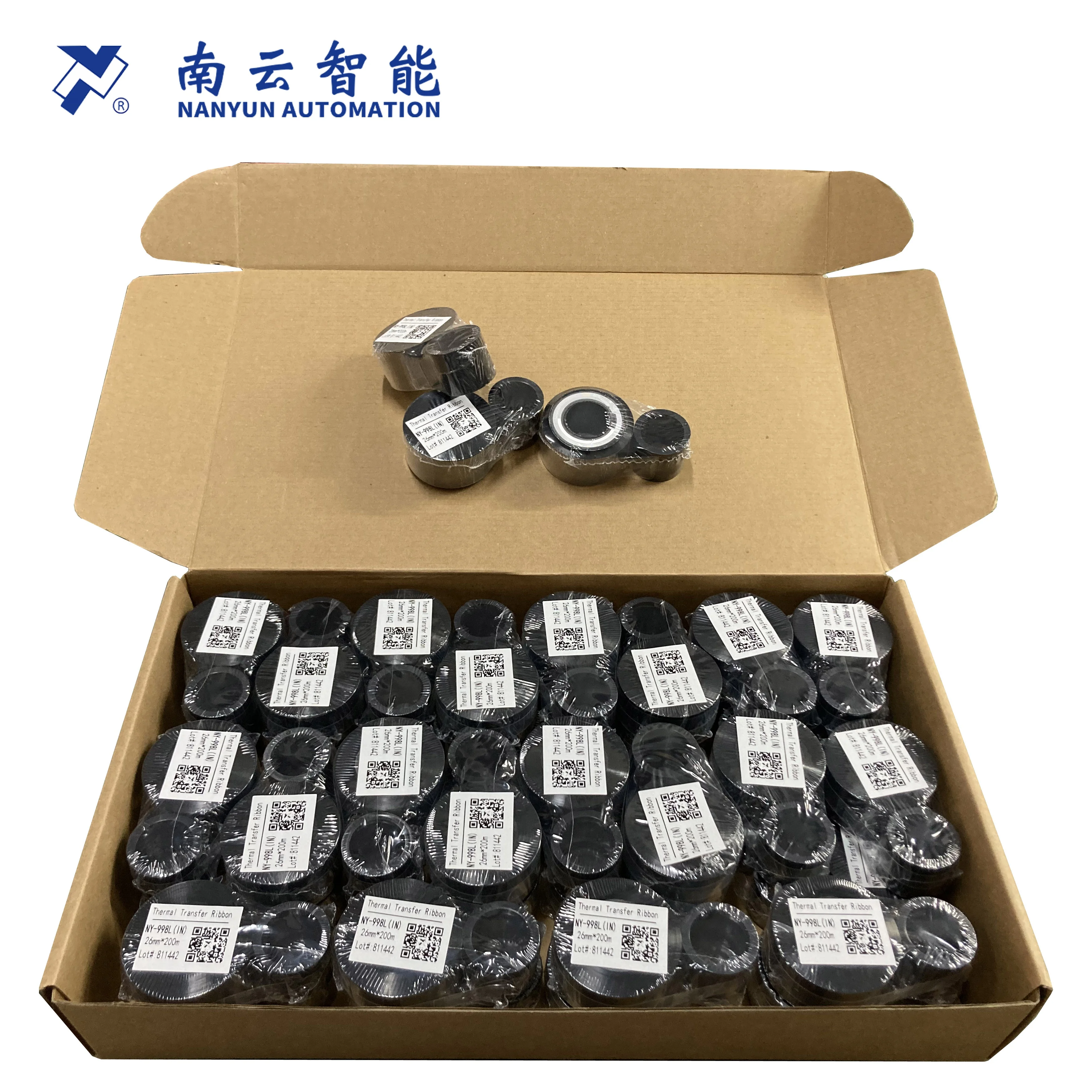 China manufacturer factory price 26mm barcode TTO ribbon