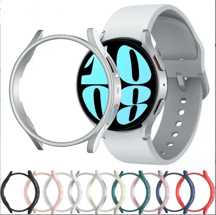 for Samsung Galaxy Watch 6 40mm 44mm 43mm 47mm Lightweight Scratch-Resistant Hard PC Thin Bumper Case