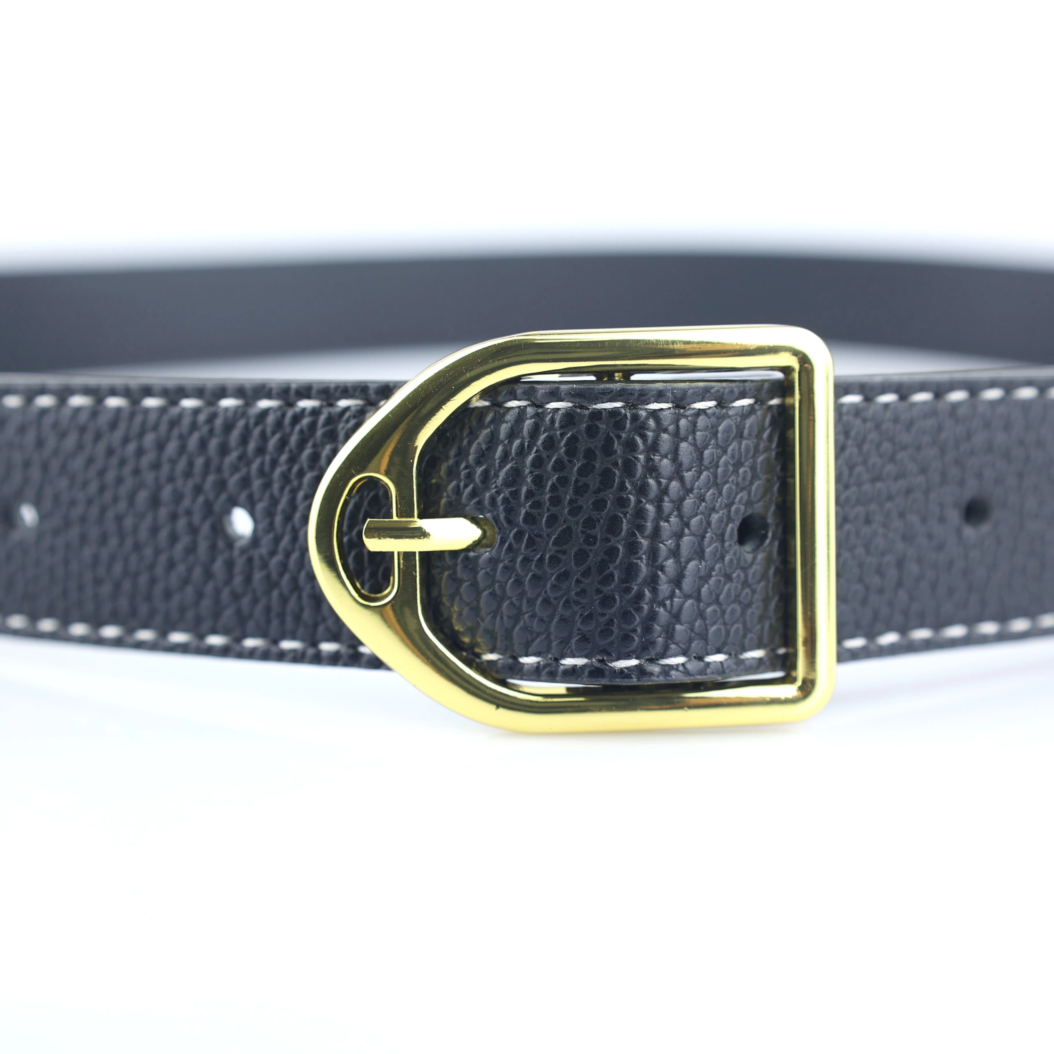 2.8cm Wide Leather Waist Strap Belt Black White High Quality Women Square Metal Buckle Belts Ladies Female Belts for Jeans