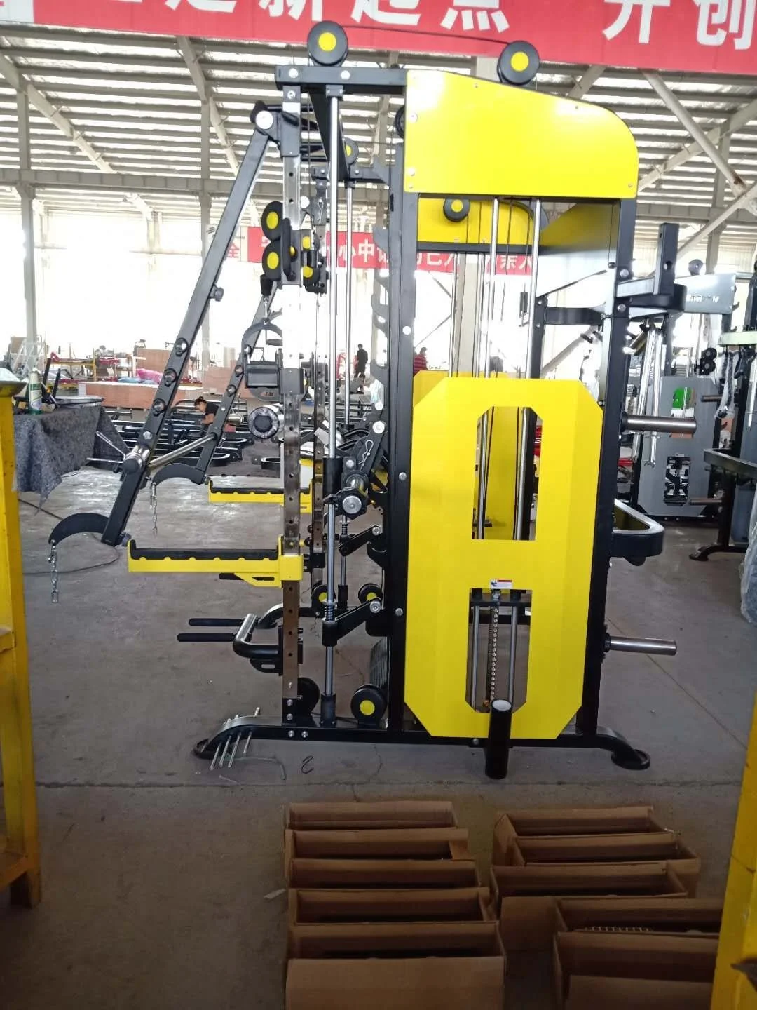 TS114 Best Selling Fitness Equipment Multi Functional Trainer Multifunction Smith Machine Cable Crossover