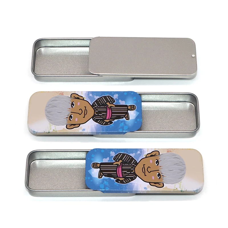 SANYOU Manufacturer Custom Slide Lid Rectangular Mint Candy Tin Box Metal small Mint Tin Container