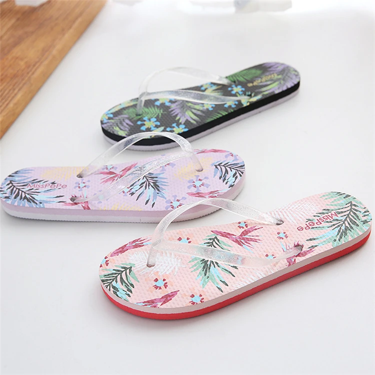 Summer Beach Custom Logo Wholesale Casual Comfortable House Indoor Outdoor Womens Flip-Flops Slipper Flip Flops Women