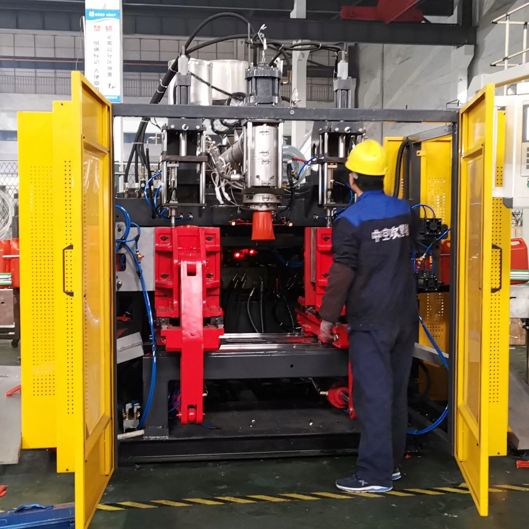 5litre plastic jerrycan making machine  extrusion blow molding machine 5l 1 gallon bottle blow molding machine price