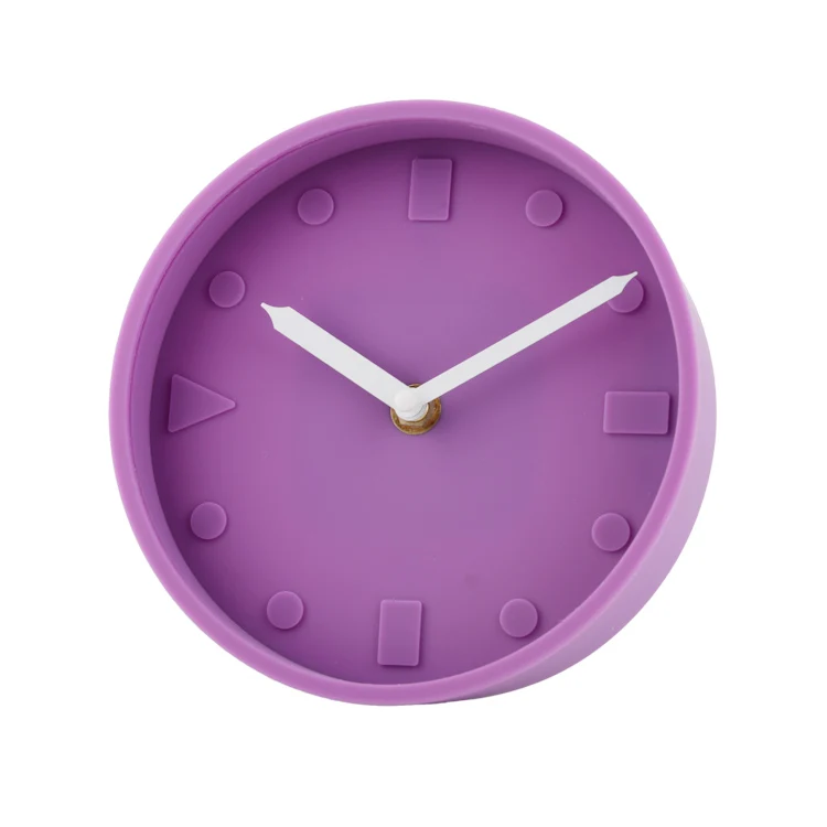 Силиконовые настенные часы, подвесные настольные Подвесные часы, Прямая поставка