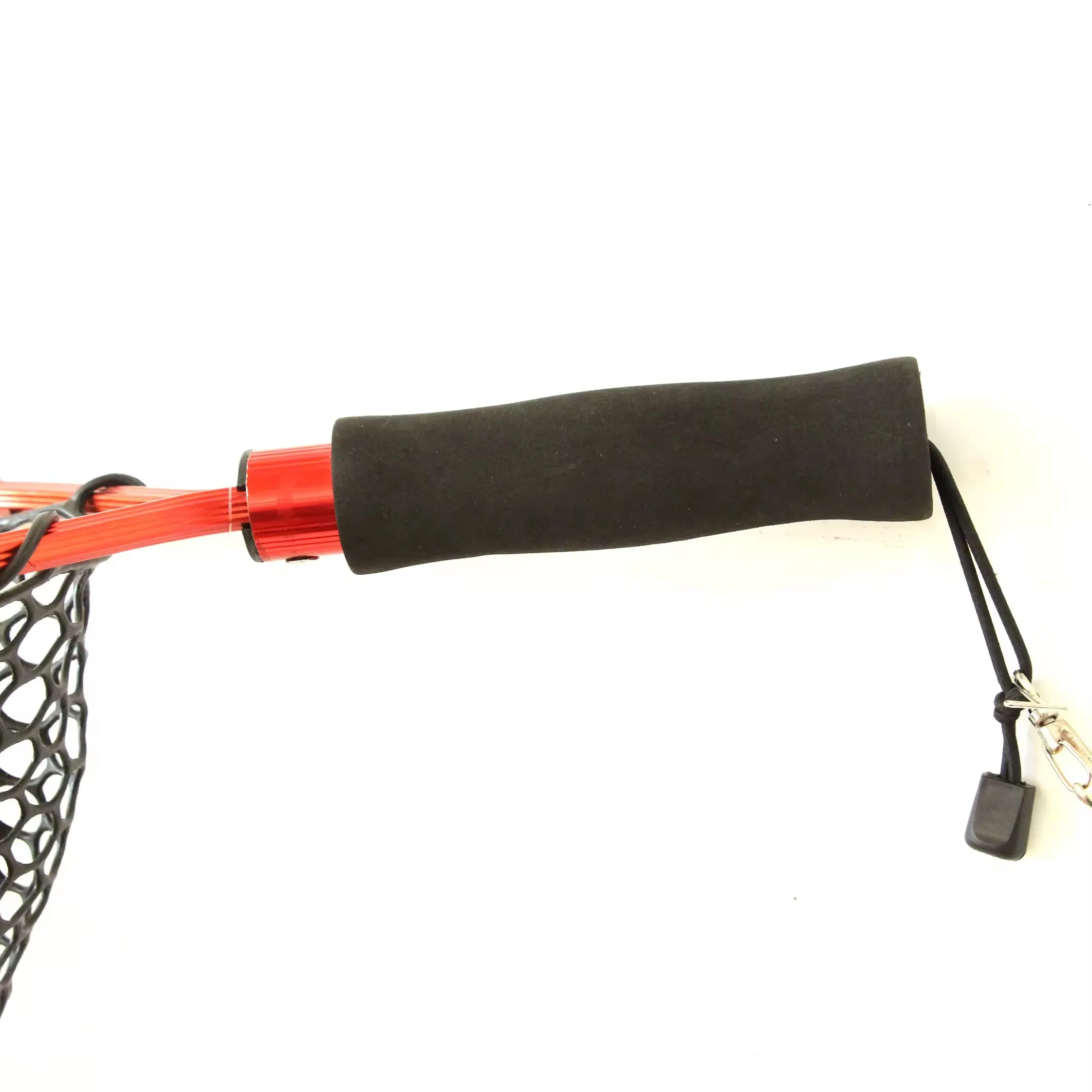 Langsheng Plastic Handle Net Mesh 15mm Rubber Sinking Coating Fishing Landing Net Fishing Landing Net Landing Net Fishing