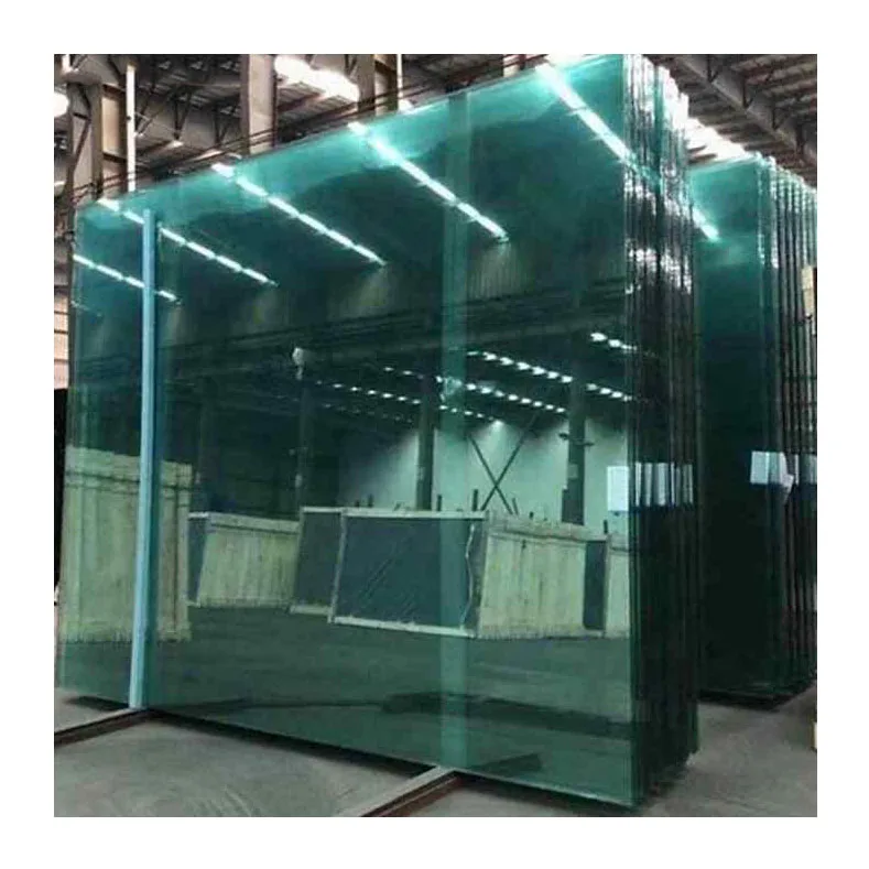 In Stock Tempered Glass Low Iron Ultra Clear Glass Tempered Laminated Glass For Commercial Buildings