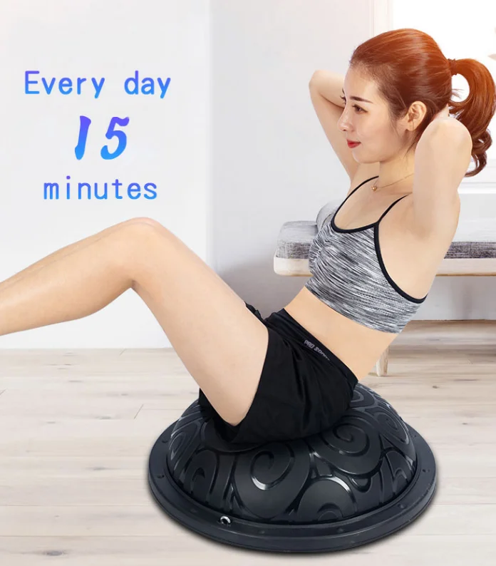 
Non-slip Bosuing Half Balance Trainer Hemisphere Ball Half Massage Yoga Ball 