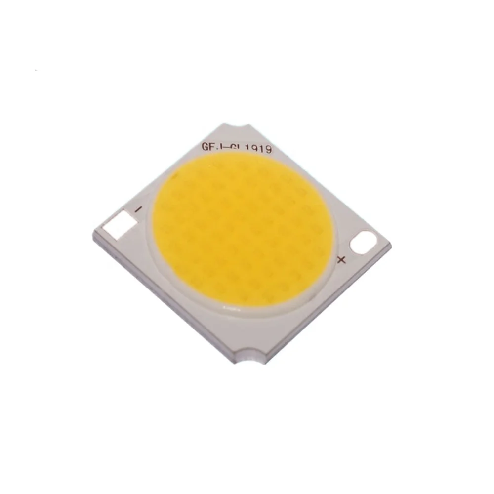 19mm X 19mm 10W 15W Cob Led Chip 3-3.2V 3200mA 3000K 4000K 6000K
