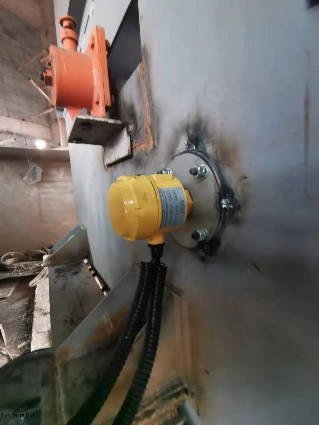 Shaft length 2000mm powder level indicator