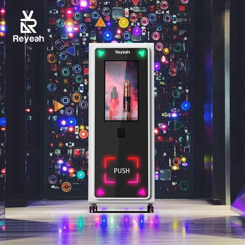 Небольшой торговый автомат Reyeah винный мини-бар для проверки возраста табака торговые автоматы с проверкой удостоверения личности