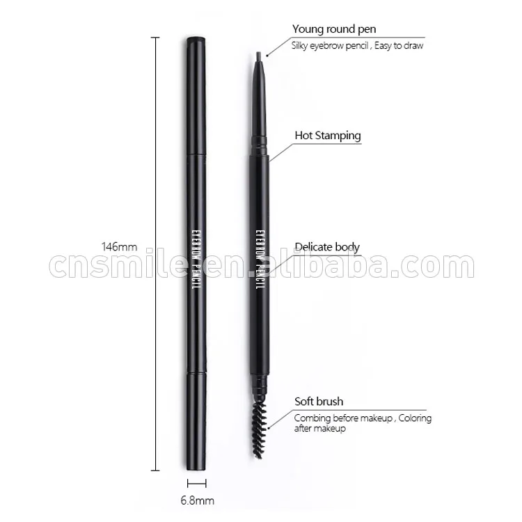 AR11 hot sale Eyebrow pencil waterproof private label eyebrow pencils thin eyebrow pencil