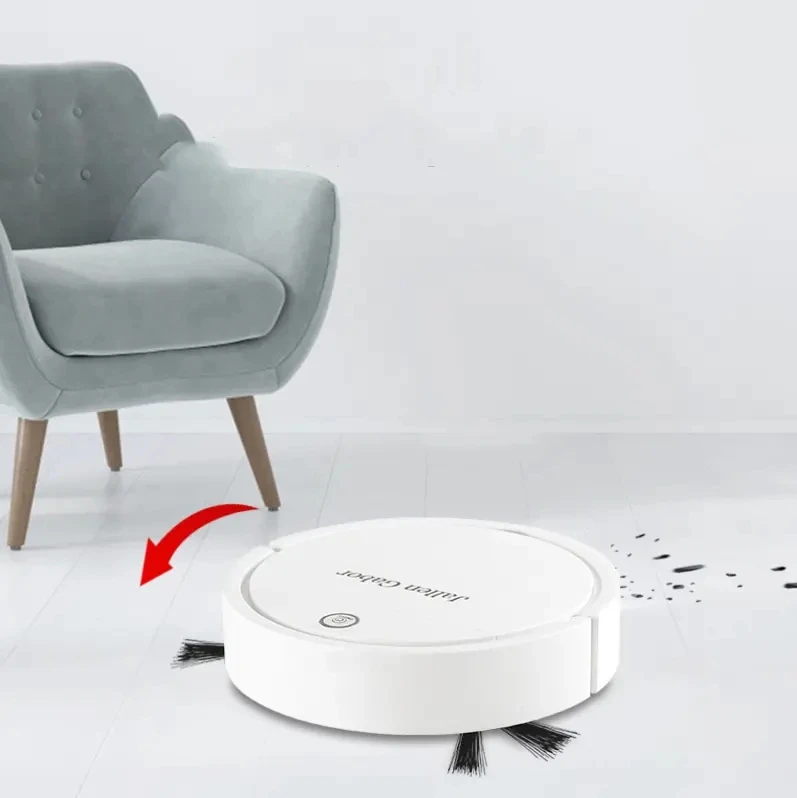 New Home Floor Cleaning Machine Fully Automatic Three in One Cleaning Machine Drag Sweep Vacuum Sweeping Tool