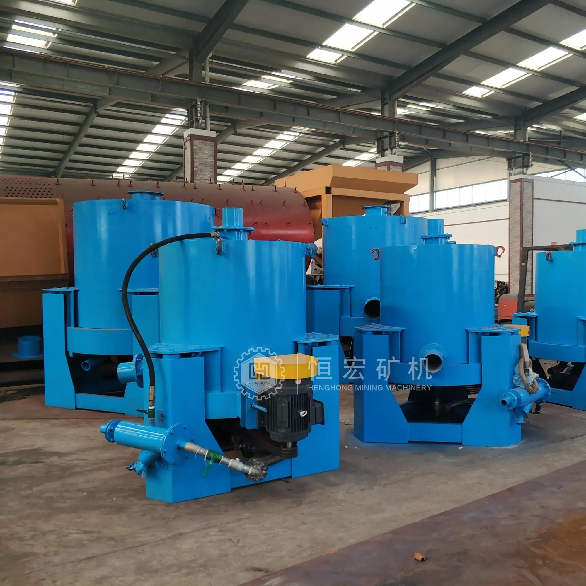 Tungsten Ore Beneficiation Equipment Mechanical Beneficiation Centrifuge for Tailings Selection Black White Tungsten Ore Machine