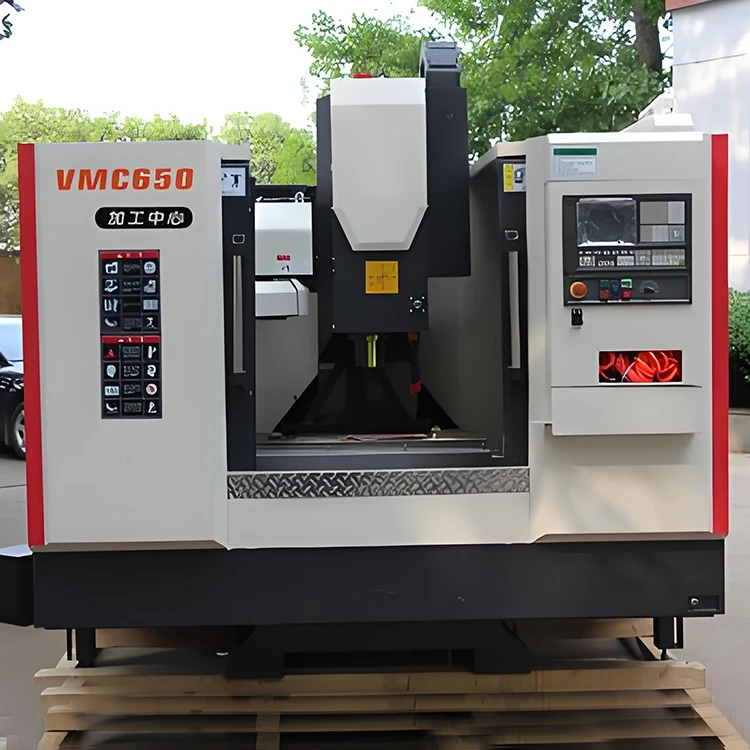 Вертикальный обрабатывающий центр с ЧПУ VMC650 VMC машина сделано в Китае обработка металла Siemens CNC фрезерный станок