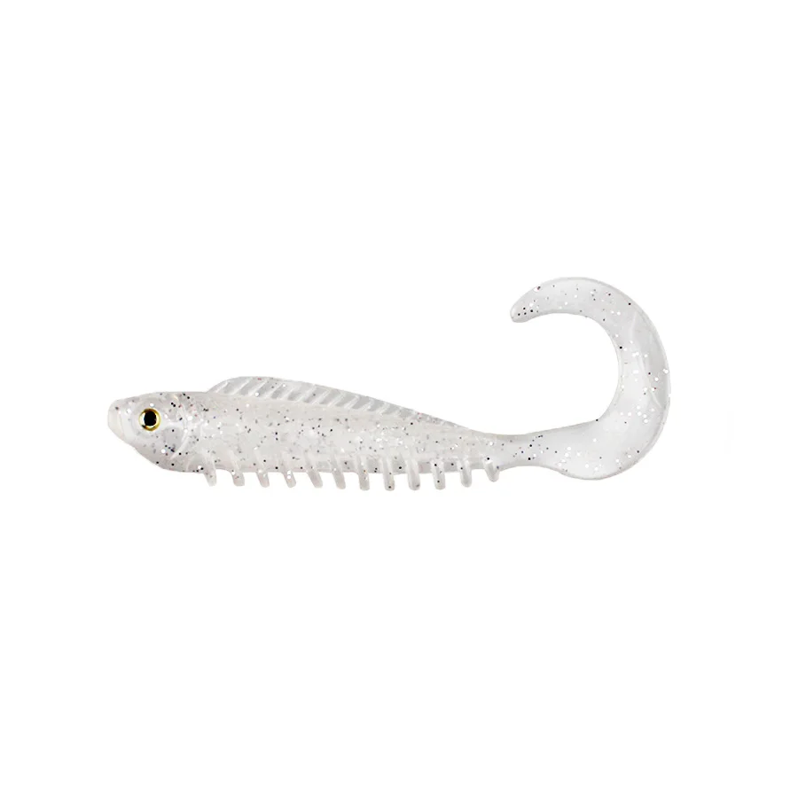
wholesale Freshwater soft lure fish earthworm soft bait 6.5g 10cm artificial shrimp 