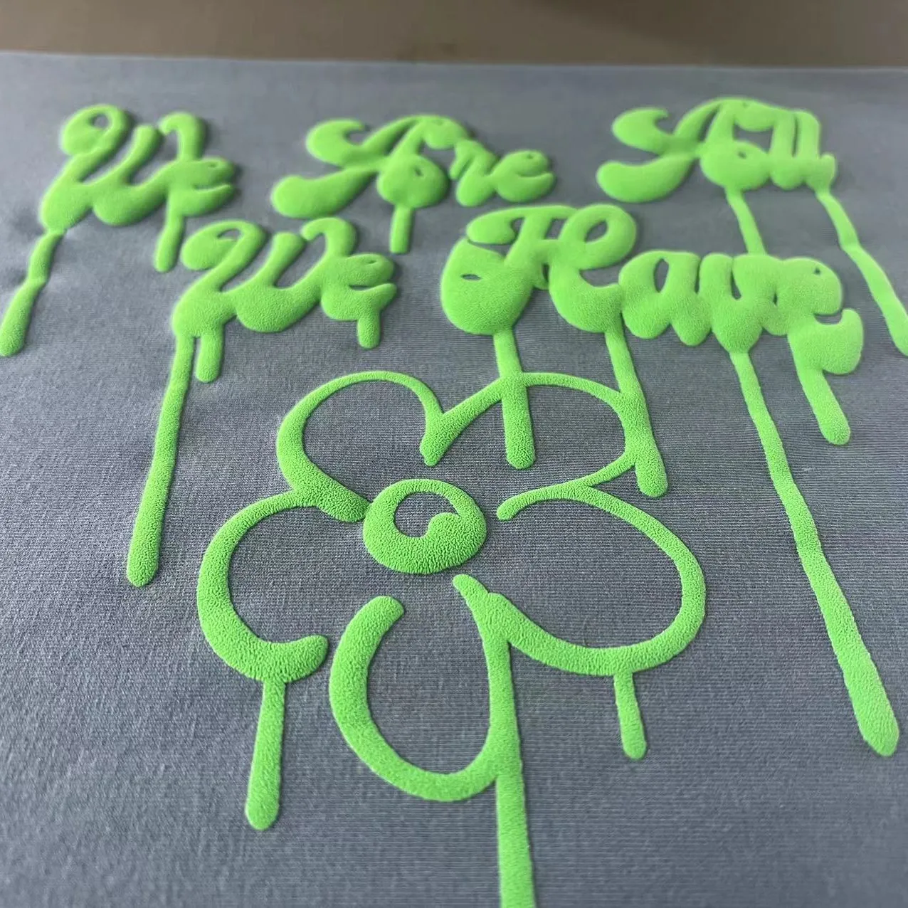 Custom High Quality 3D Puff Heat Transfer Vinyl Puffy Heat Transfer Pet Roll Film Dtf Printing Transfer For Garments