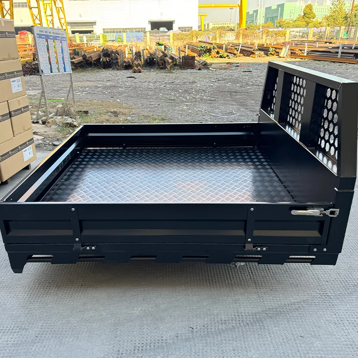 ute tray and canopy toolbox for dual cab