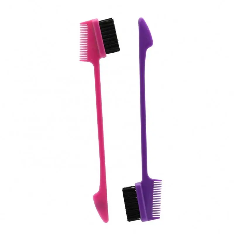 Edge Elastic Band With Brush Salon Use Jeko Control Set Woth My Logo On It Slick Rattle Comb 3 In 1 Folding