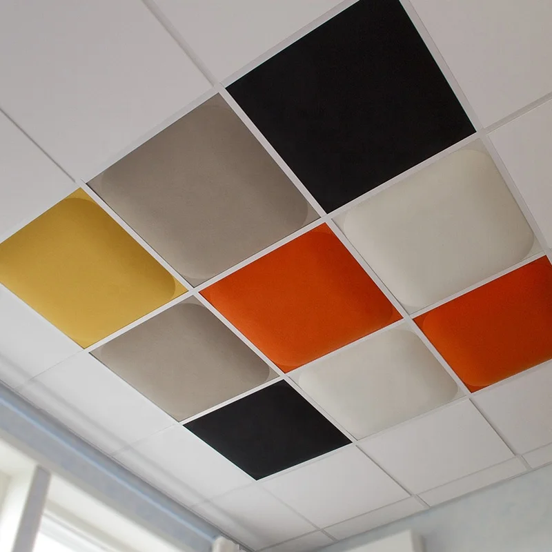 Acoustic Wall Ceiling 3D Polyester Felt Fabric PET Acoustic Panel 100% Polyester Fiber Ceiling