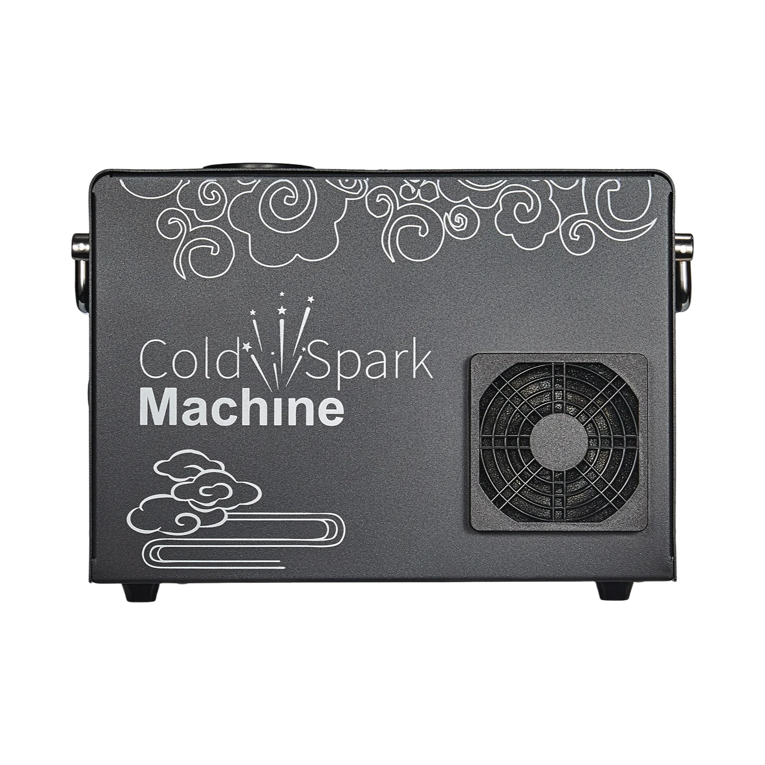 SP 6pcs with flight case Fountain Sparkler Fountain Fireworks Machine Cold Fountain Spark Machine for wedding stage