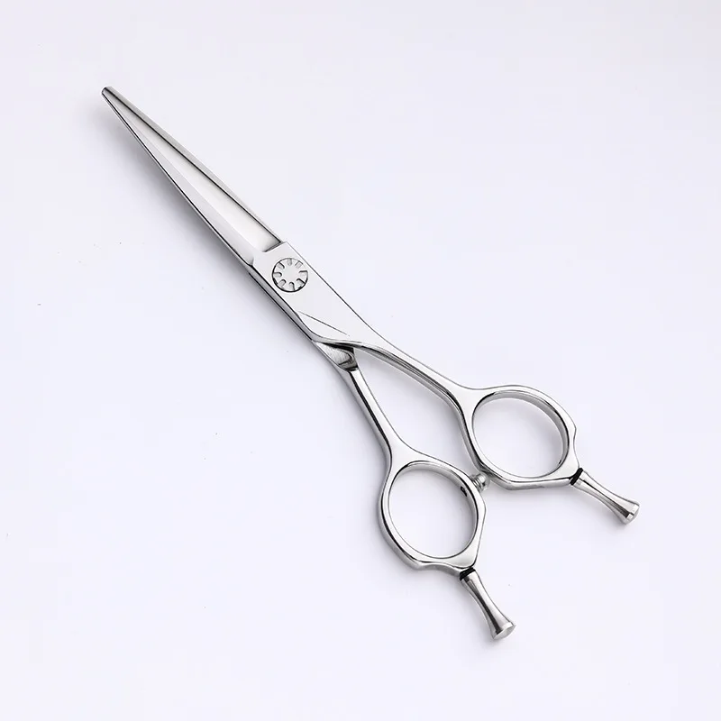 Factory Wholesale Golden Facial Scissor Wood Handel Cutting & Machine Full Set Stainless Steel Professional Barber Hair Scissors