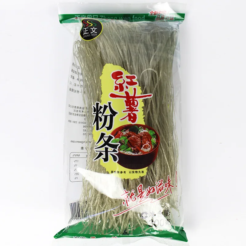 100% Pure Potato Starch Noodle harusame potato vermicelli