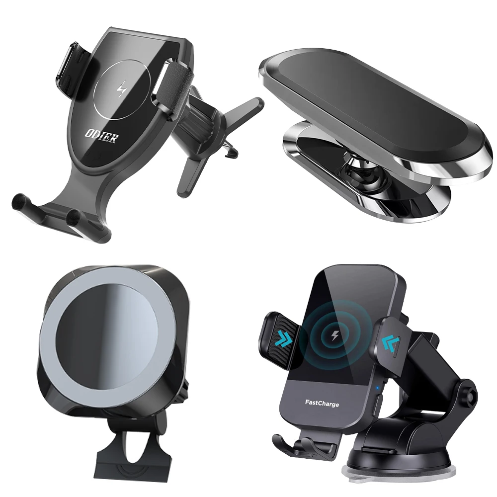 Car mount magnetic 360 rotation magnetic car holder for cell phone magnet phone holder metal plate for magnetic car phone holder