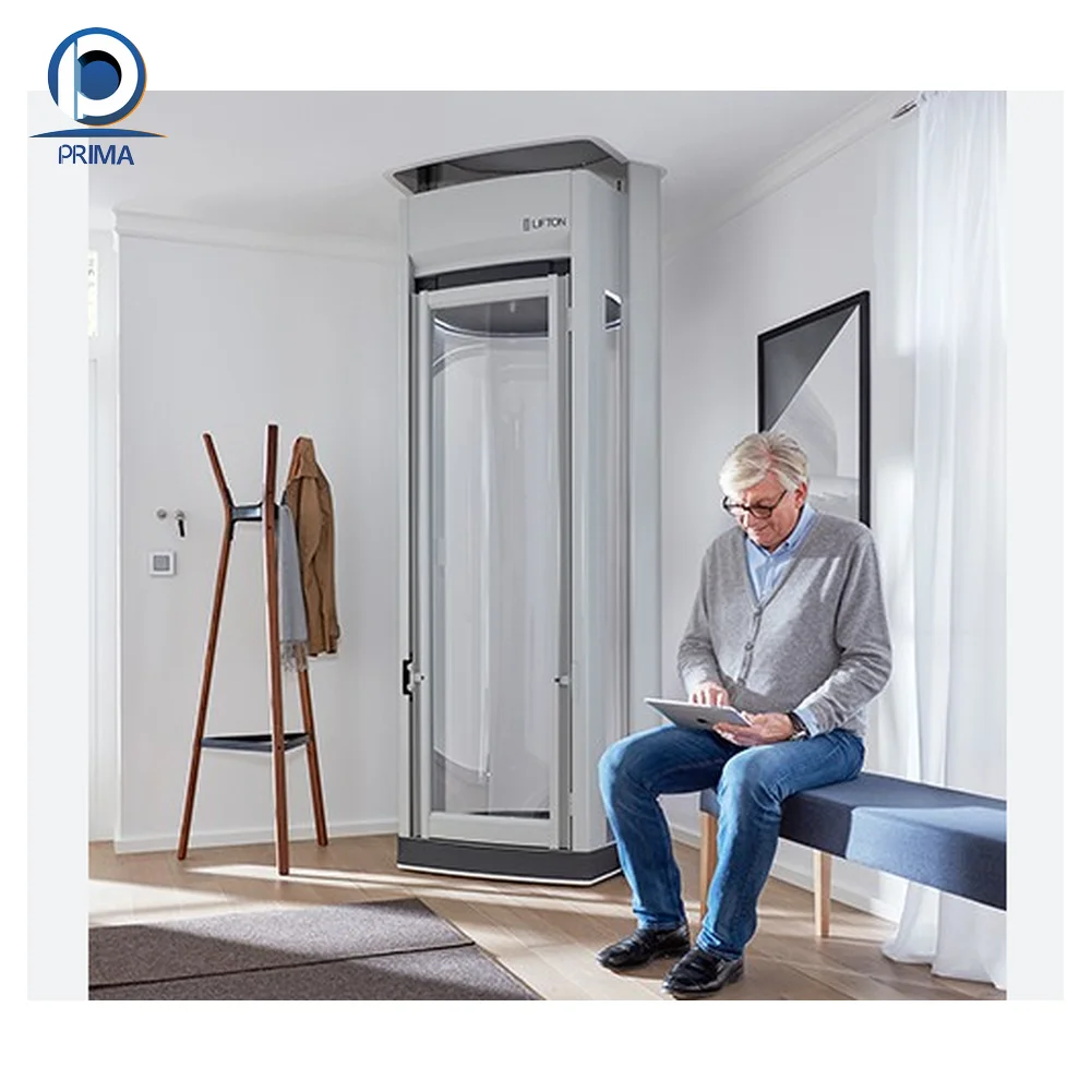 Prima Top Quality  Hot Sale Small Residential Panoramic Elevator For Home Villa Home villa elevator