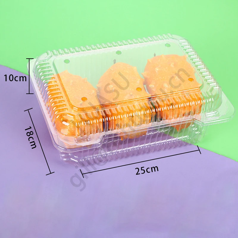 Heart shape plastic Fruit packaging box for strawberry  fruit and vegetables