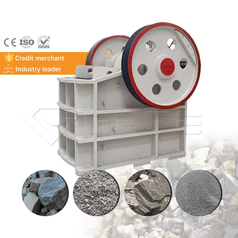 MS 1-3T/H Iso Certification Powder Roller Potable Diesel Ore Crushers Manganese Ore Crusher Mini Rock Crusher