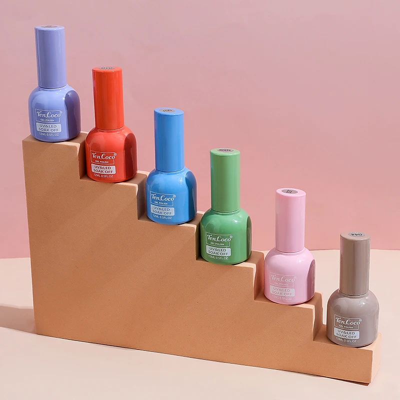 New Arrival 60 Colors High Pigment Smooth Long Lasting Wholesale Soak Off Gel Nail Polish Set