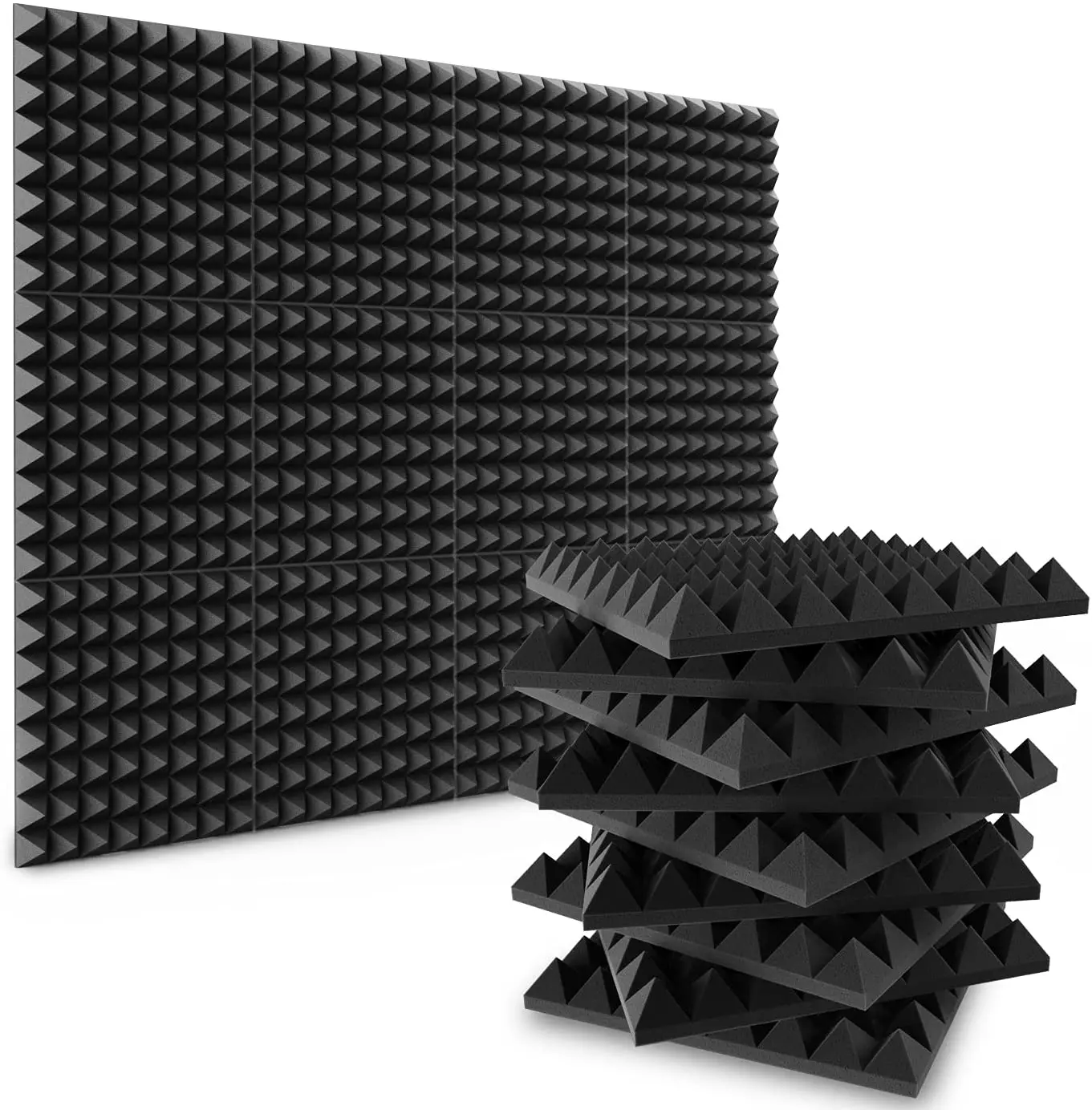 Anika  Bestselling Pyramid Acoustic Foam Sound-absorbing Foam with Environmentally Friendly acoustic foam panel manufacturer