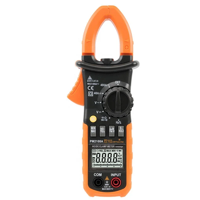 Portable AC and DC clamp Ammeter High Precision Digital clamp multimeter Digital Clamp Meter