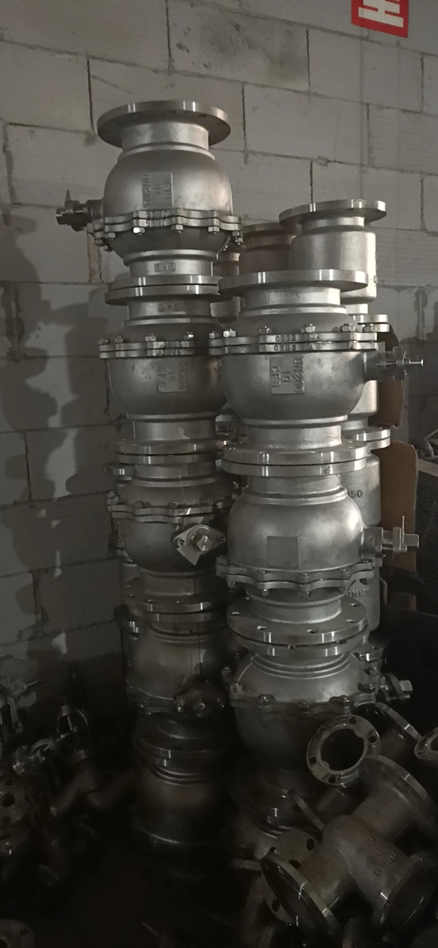 
Stainless Steel CF8 Control Valve Water Q41F DN150 PN16 Flange End Ball Valve 