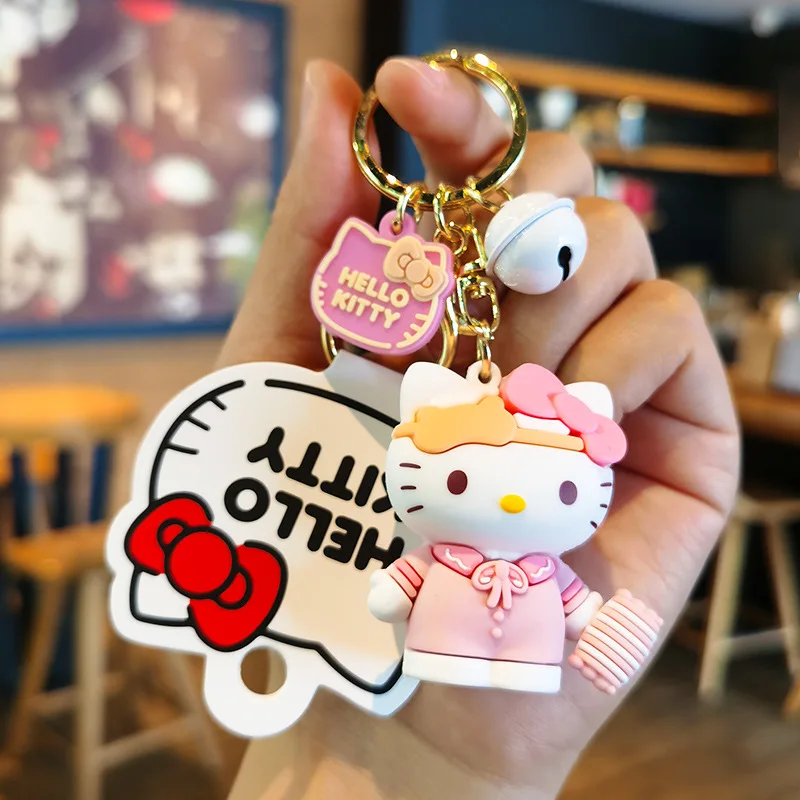 new product plastic key chaincute mini bucket doll 2023 ear pods key chain bling case