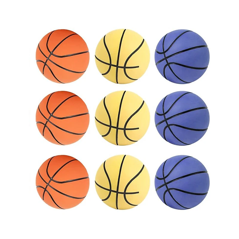 Mute Basketball Ball Small Size Kids Youth Boys Girls Original Rubber Mini Size Basketball