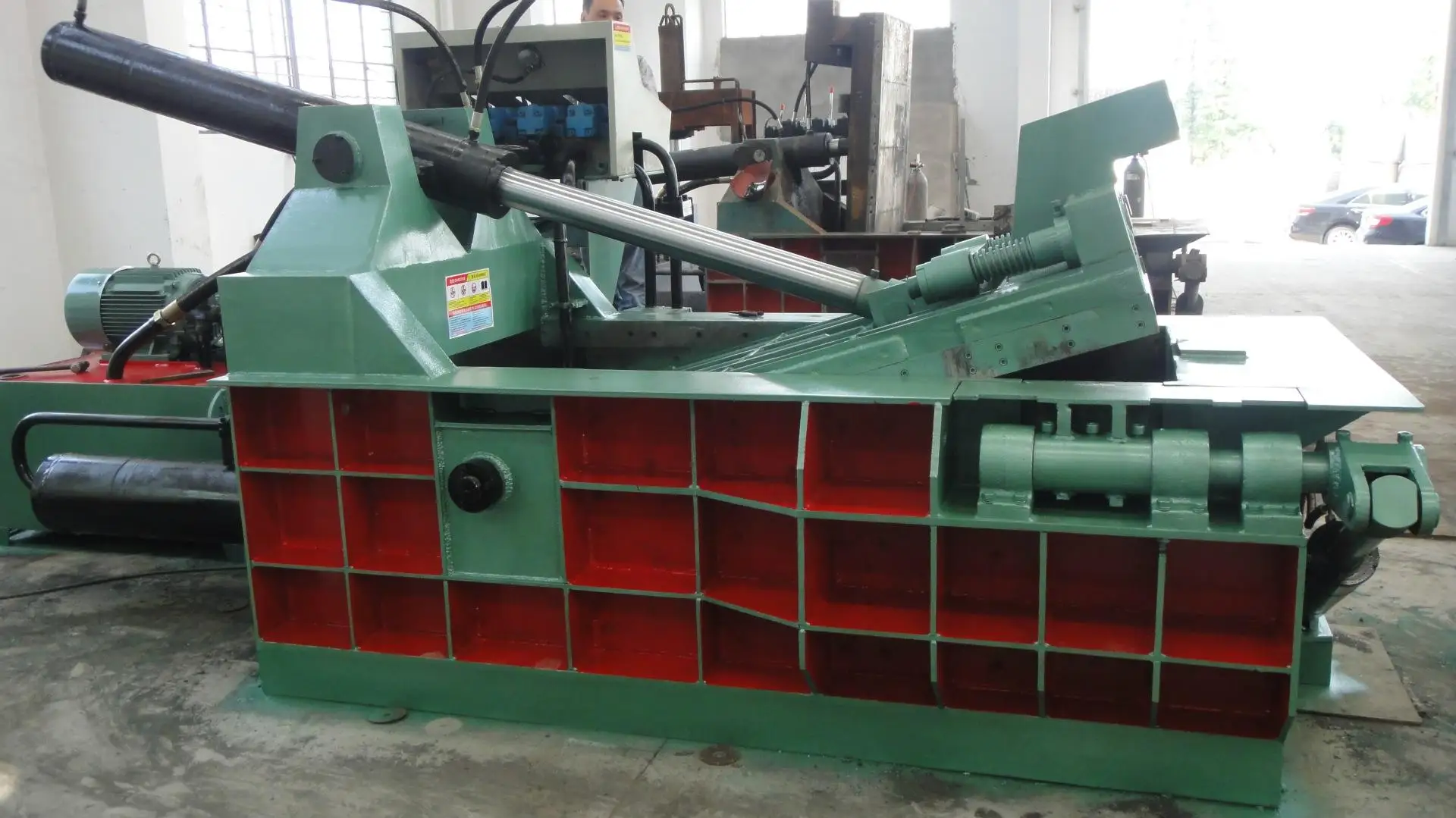 
200 Force Hydraulic Customized design Scrap Metal Baler Press Machine 