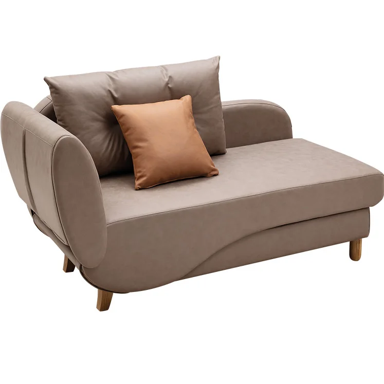 Cloth art sofa bed saves space contracted dual-use folding sofa bed