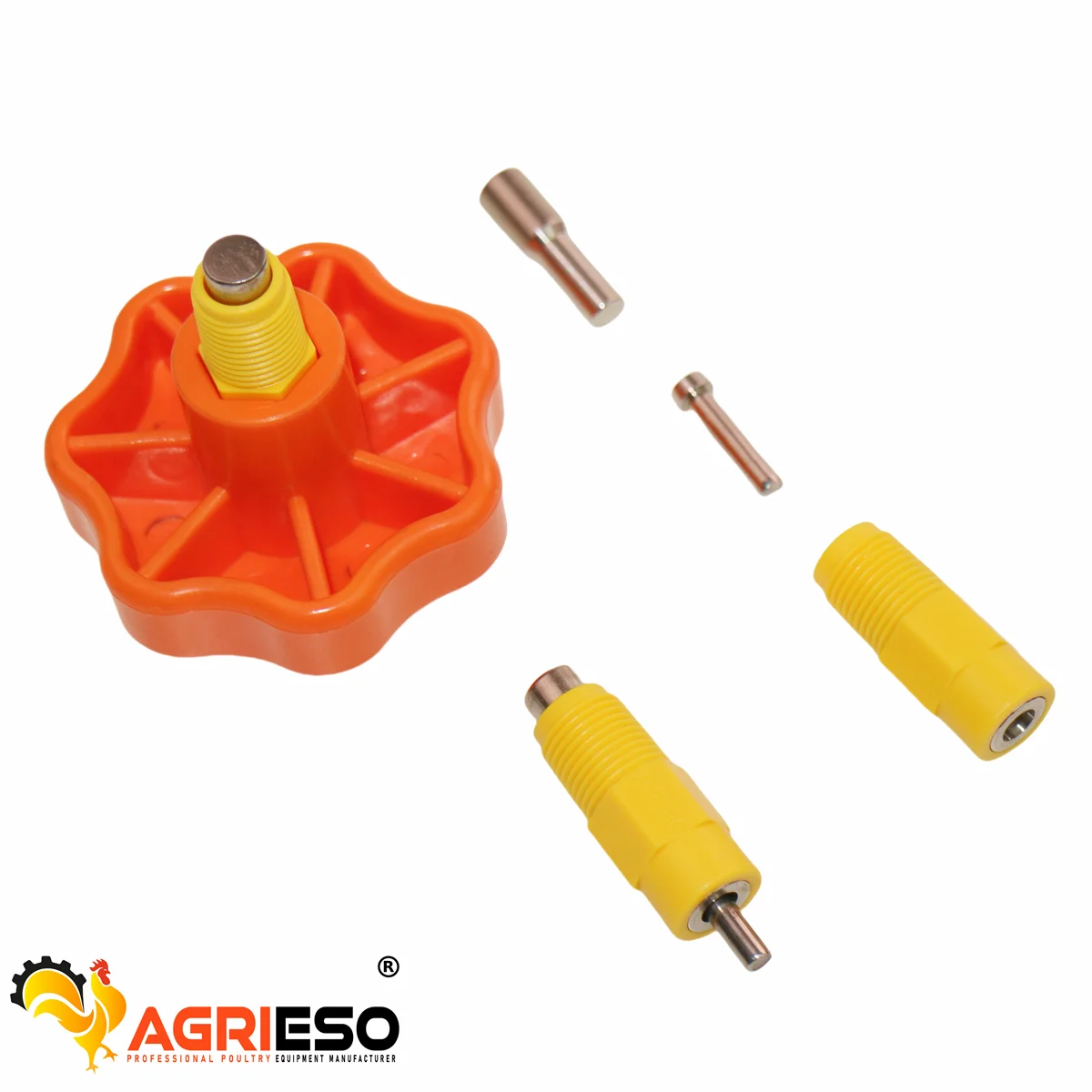 Agrieso Automatic Poultry Chicken Nipple Drinker Drinking Line With Water Pressure Regulator Factory Price