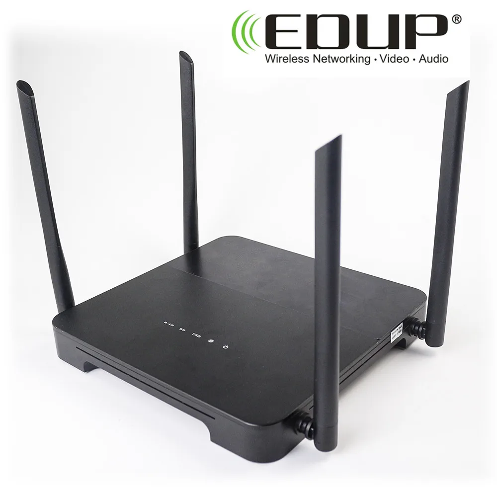 Wi-Fi-роутер EDUP 1200 Мбит/с радиус действия 2 км