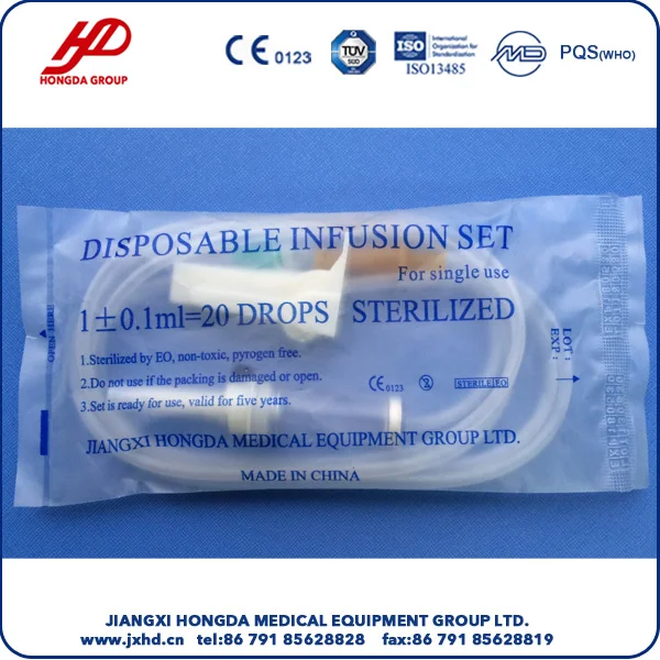 HD brand disposable IV Infusion set