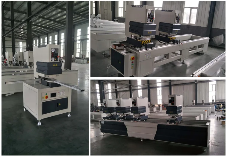 UPVC Profile Machine Window and Door Welding Machinery Two Head Seamless Welding Machine