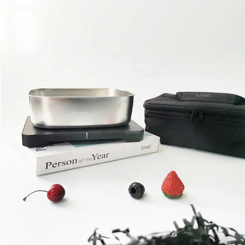 80W Thermal Lunch Box Bag Microwave Oven Electric 3IN1 Home Car Truck Personal Portable Food Warmer Oven