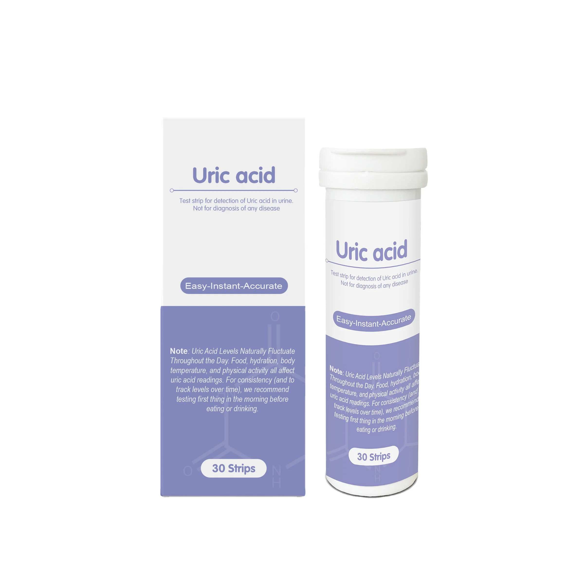 Тест-полоски мочевой кислоты для определения подагры