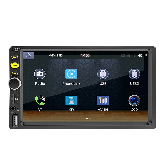 Carplay Android Auto 7 Inch MP5 Player For Universal Car Model Car Video Player Car Multimedia Player Android Head Unit
